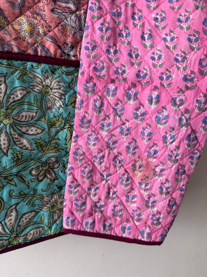 Patchwork Quilted Jacket