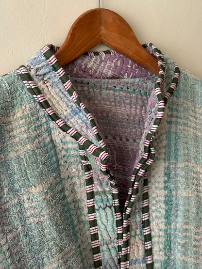 Leah Kantha Cropped Jacket