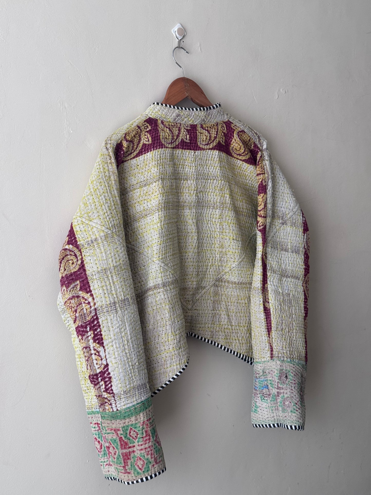 Leah Kantha Cropped Jacket