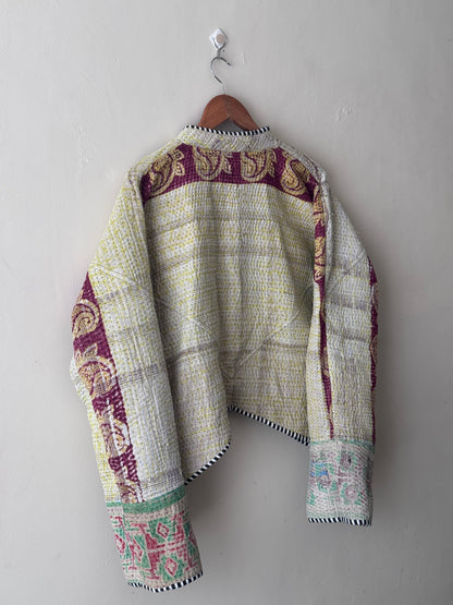 Leah Kantha Cropped Jacket