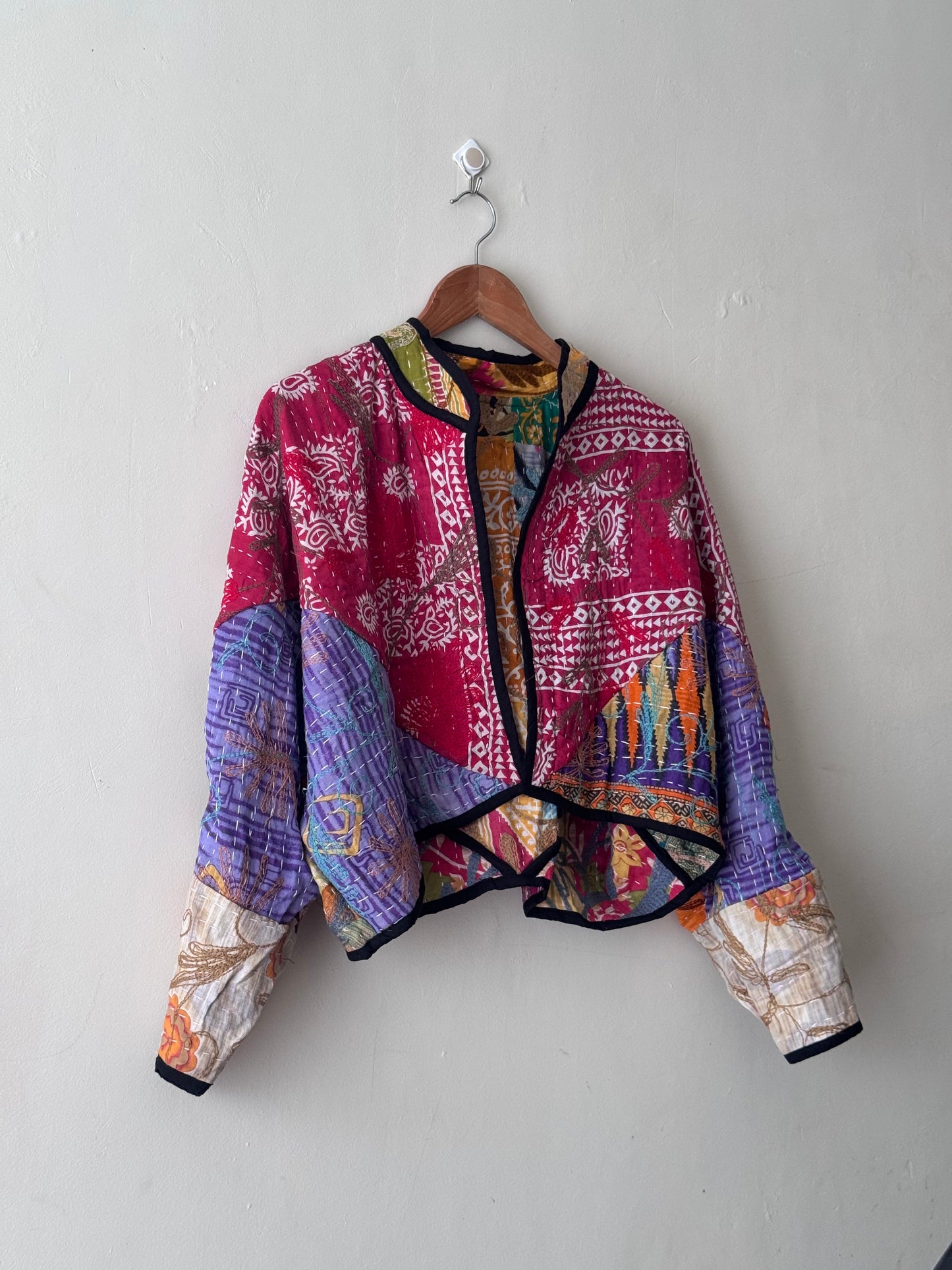 Cleo Cropped Kantha Jacket