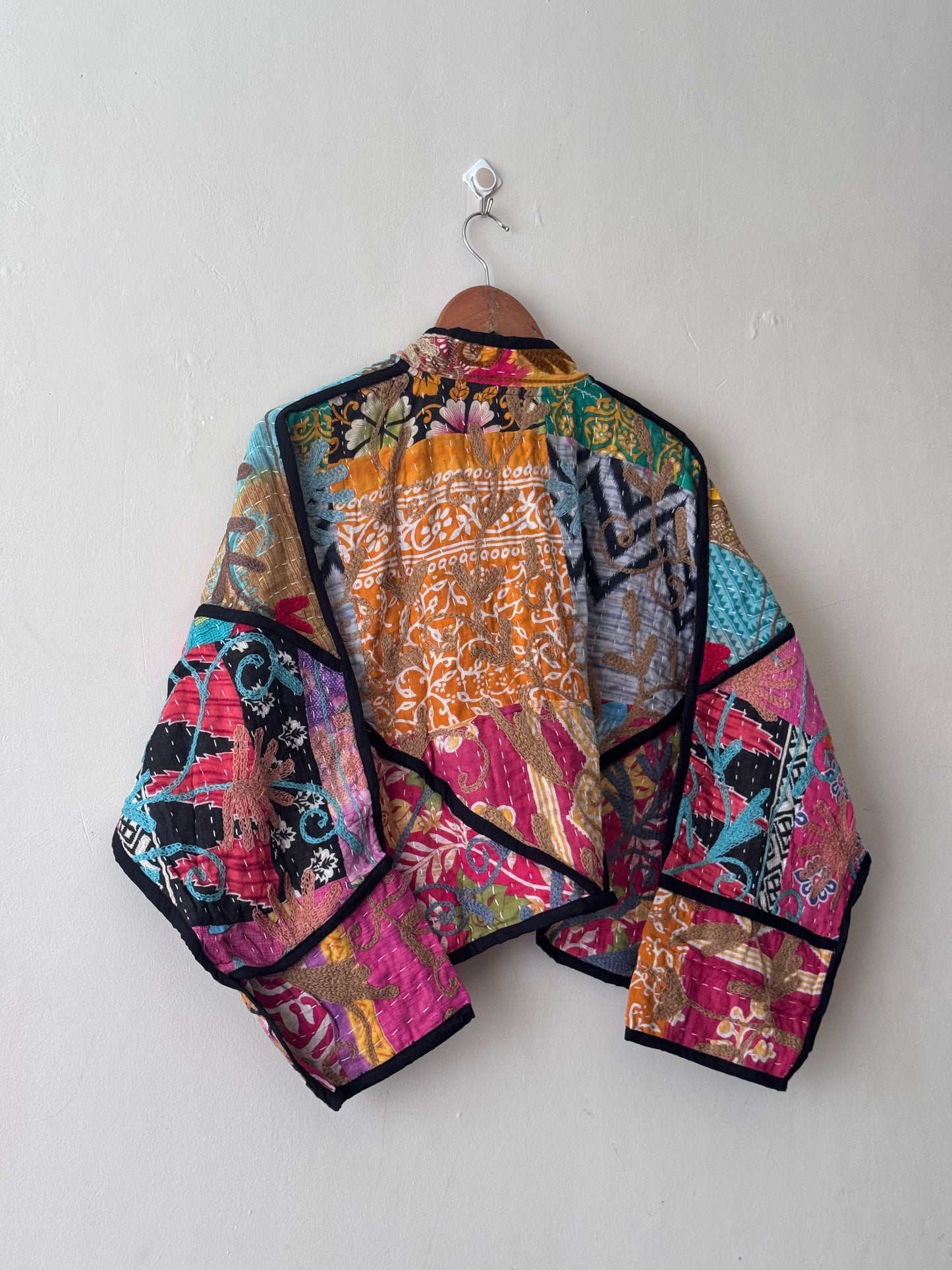 Cleo Cropped Kantha Jacket