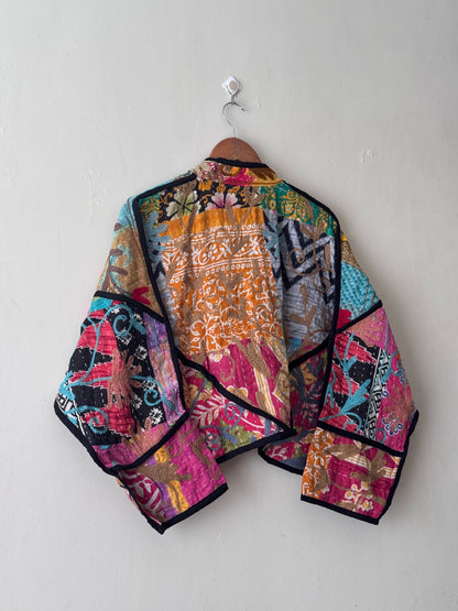 Cleo Cropped Kantha Jacket