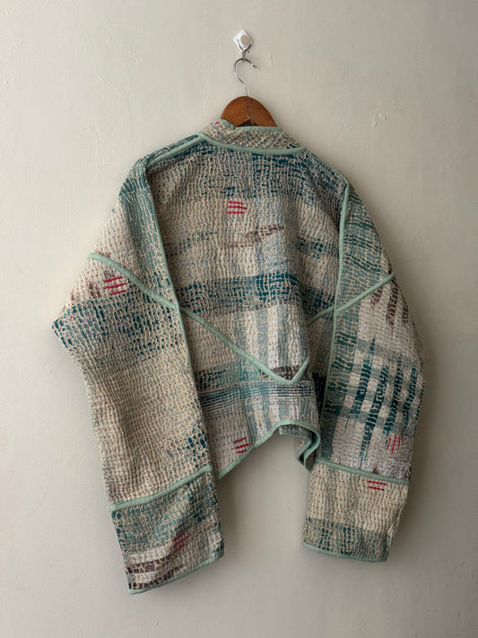 Leah Kantha Cropped Jacket