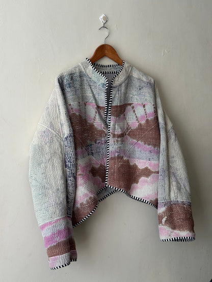Leah Kantha Cropped Jacket
