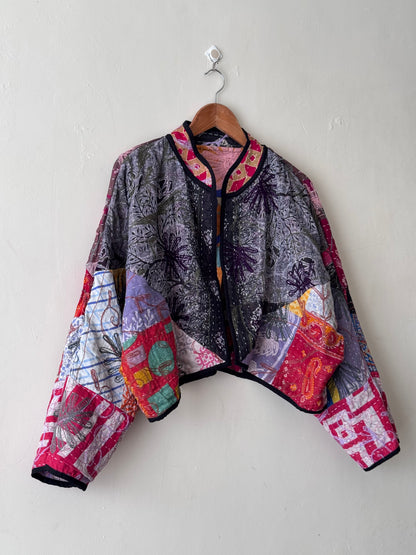 Cleo Cropped Kantha Jacket