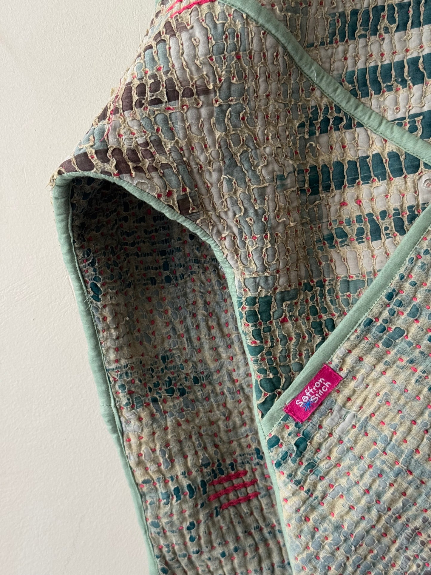 Leah Kantha Cropped Jacket