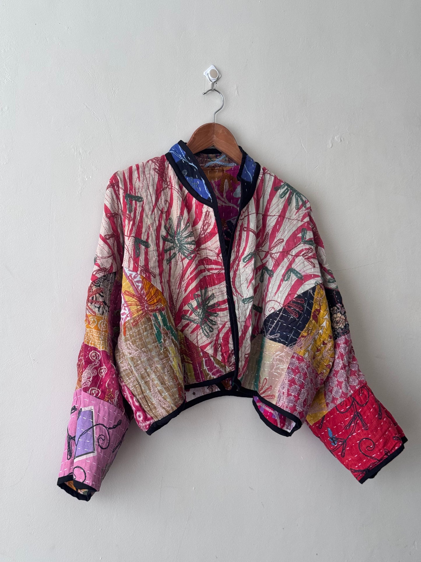 Cleo Cropped Kantha Jacket