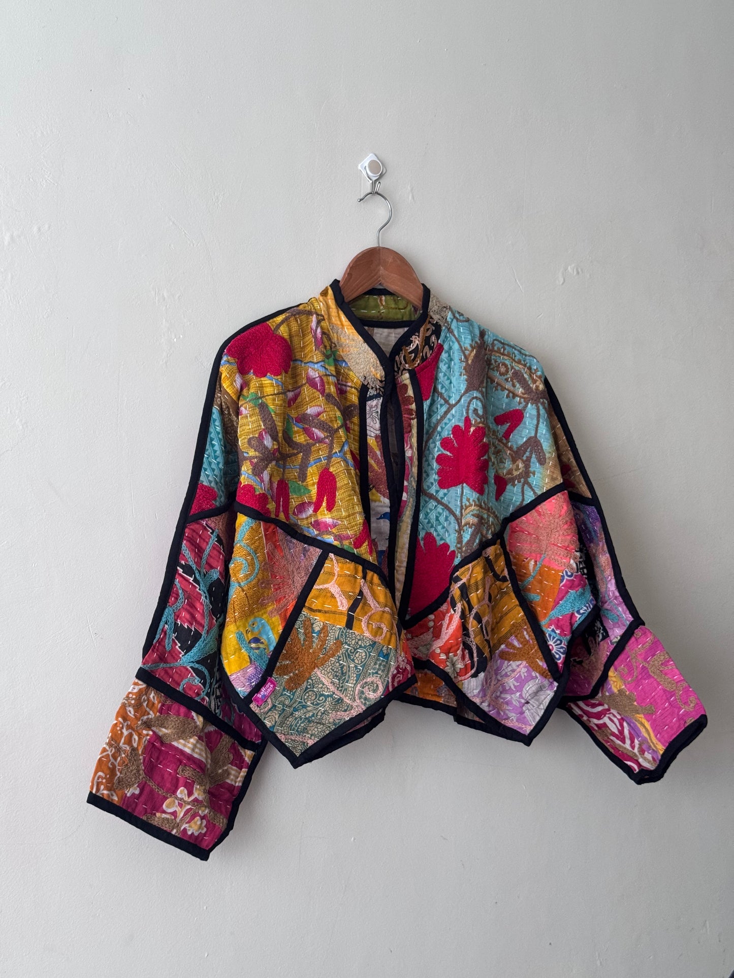 Cleo Cropped Kantha Jacket
