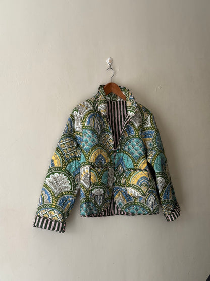 Handblock Quilted Jacket