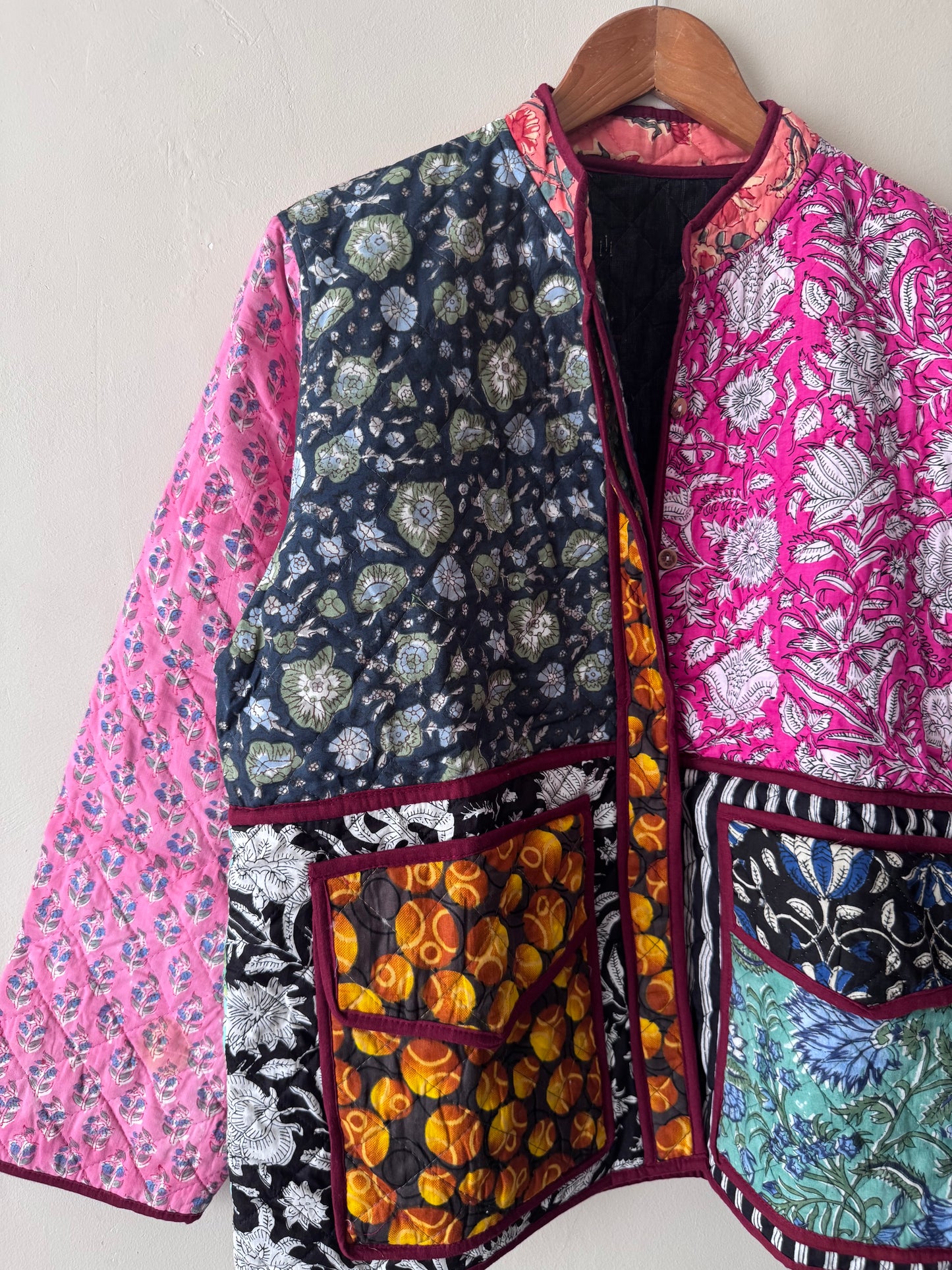 Patchwork Quilted Jacket