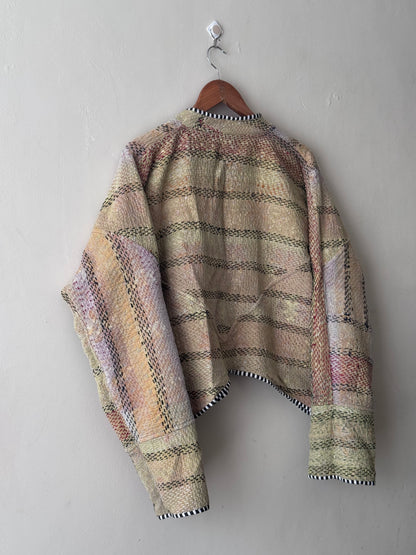 Leah Kantha Cropped Jacket