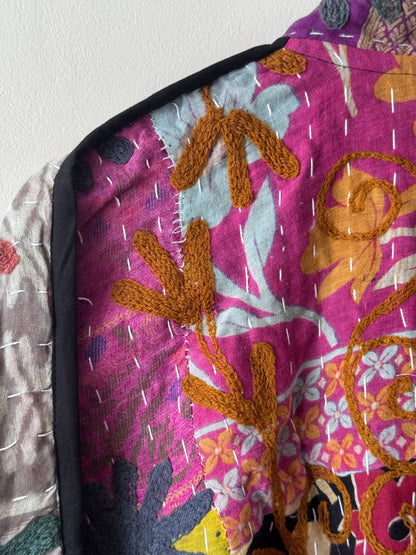 Cleo Cropped Kantha Jacket
