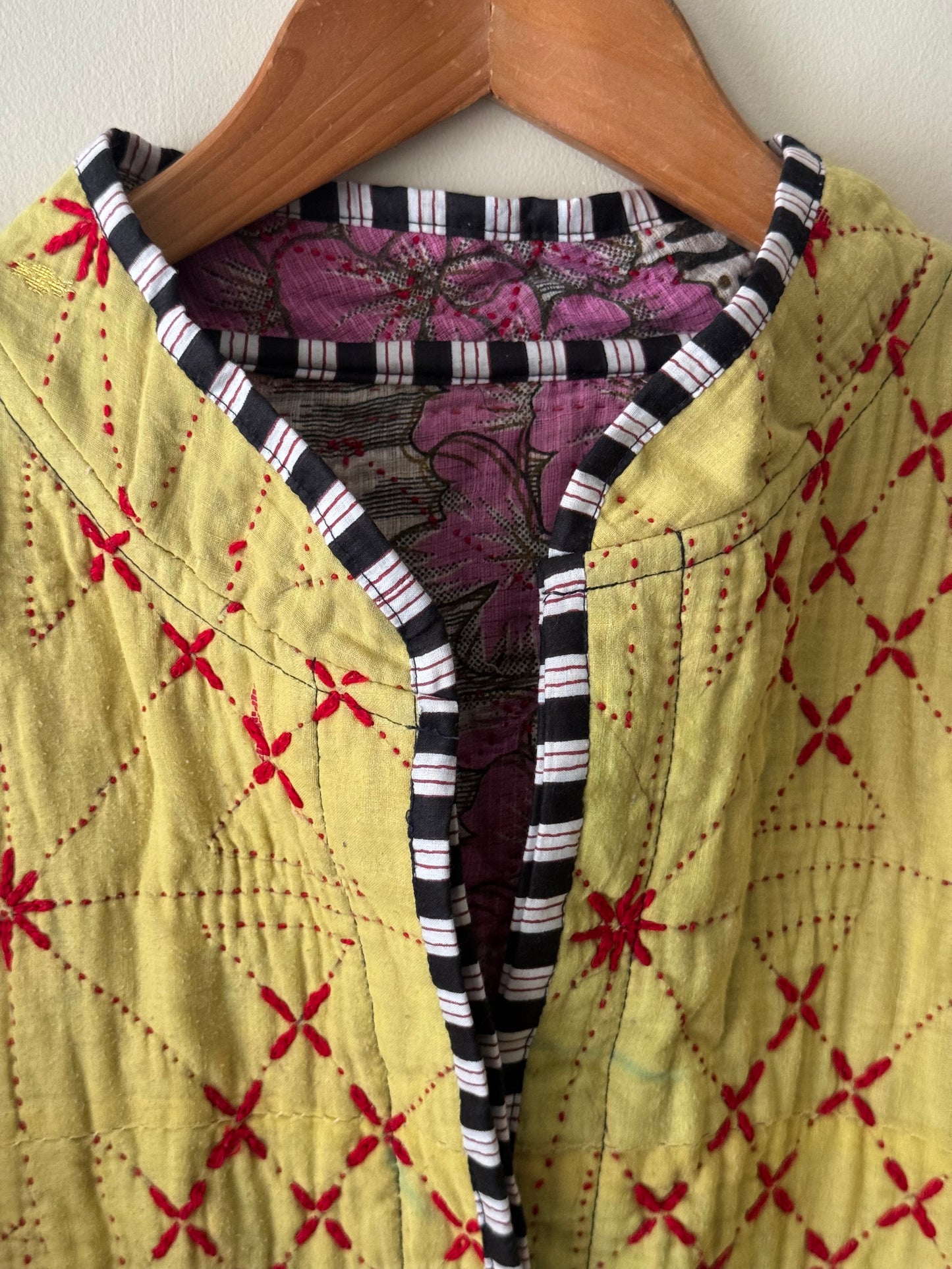 Leah Kantha Cropped Jacket