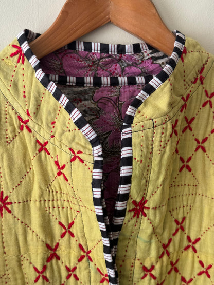 Leah Kantha Cropped Jacket