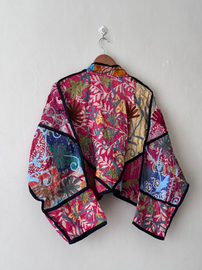 Cleo Cropped Kantha Jacket