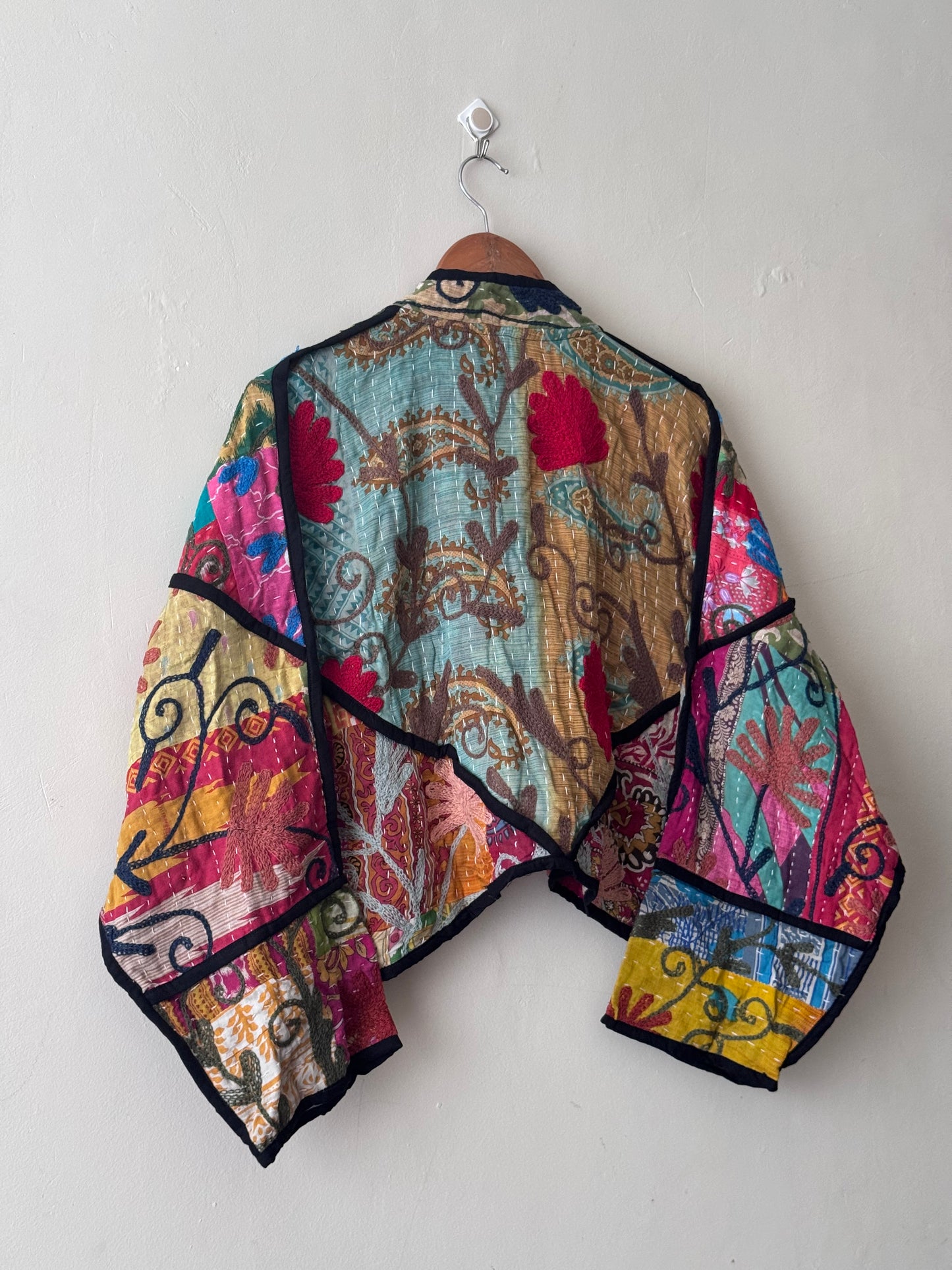 Cleo Cropped Kantha Jacket