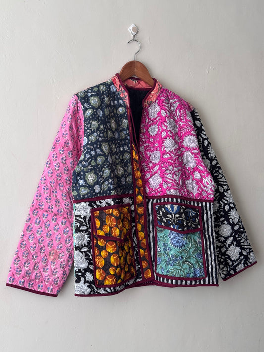 Patchwork Quilted Jacket
