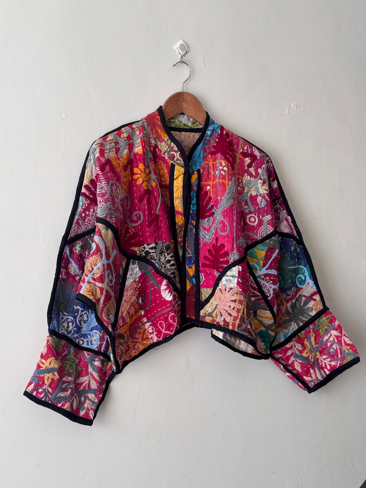 Cleo Cropped Kantha Jacket
