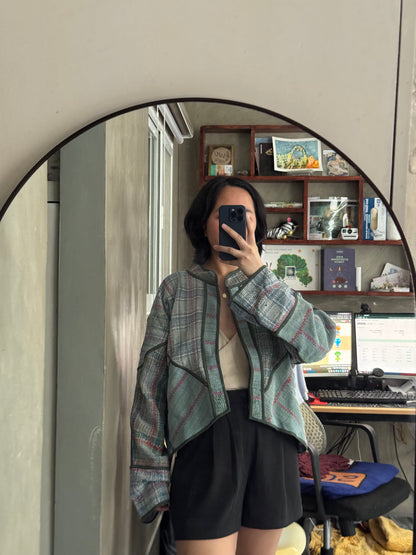 Leah Kantha Cropped Jacket