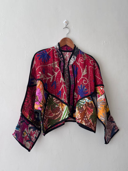 Cleo Cropped Kantha Jacket