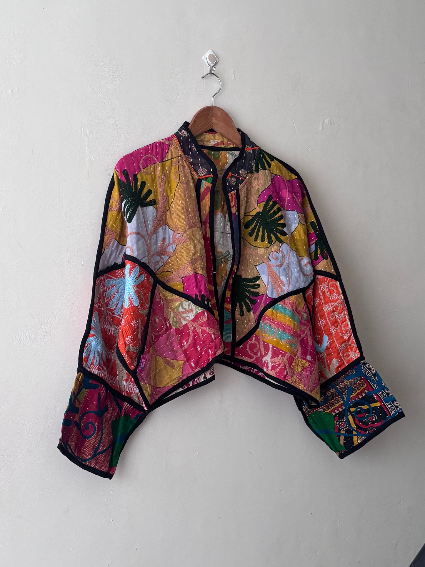 Cleo Cropped Kantha Jacket