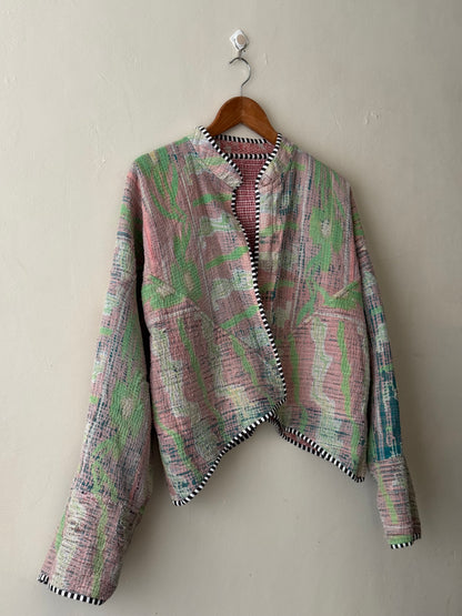 Leah Kantha Cropped Jacket
