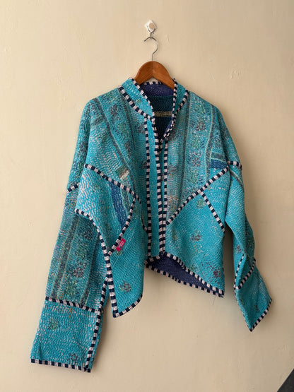 Leah Kantha Cropped Jacket
