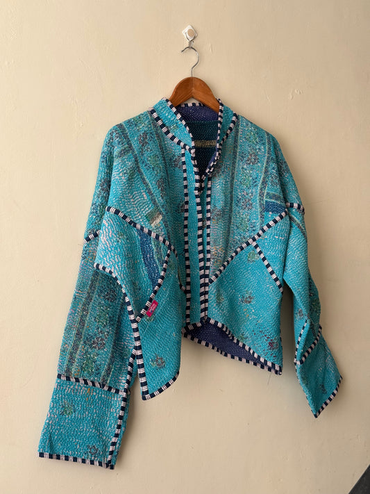 Leah Kantha Cropped Jacket