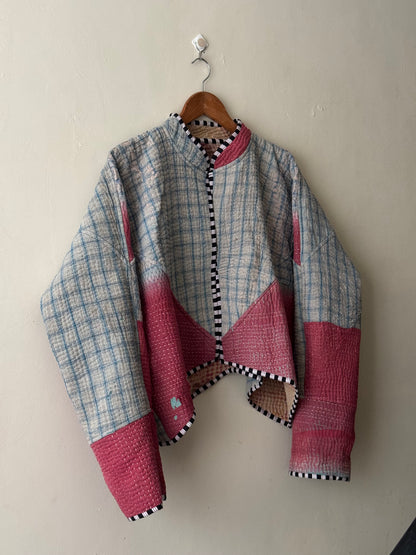 Leah Kantha Cropped Jacket