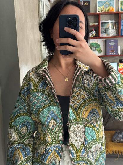 Handblock Quilted Jacket