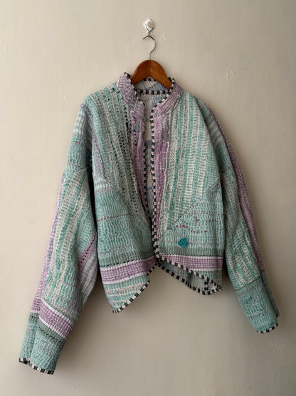 Leah Kantha Cropped Jacket