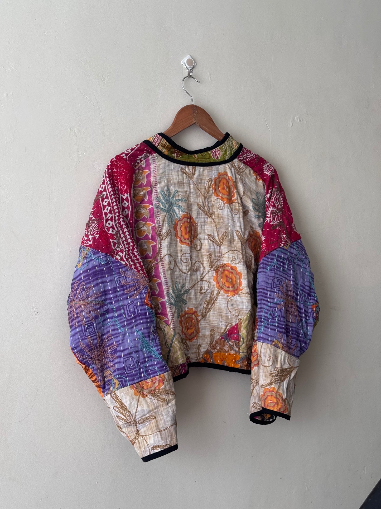 Cleo Cropped Kantha Jacket