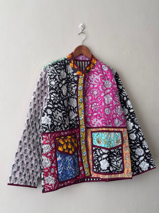 Patchwork Quilted Jacket