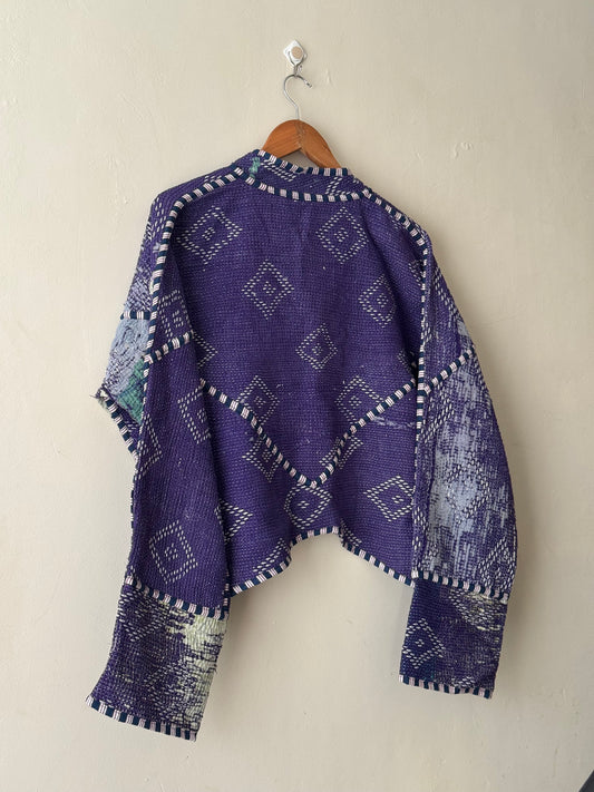 Leah Kantha Cropped Jacket