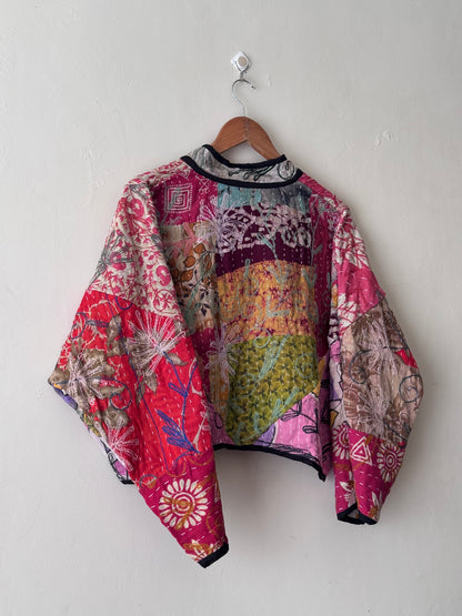 Cleo Cropped Kantha Jacket