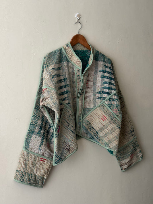 Leah Kantha Cropped Jacket