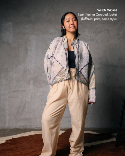 Leah Kantha Cropped Jacket