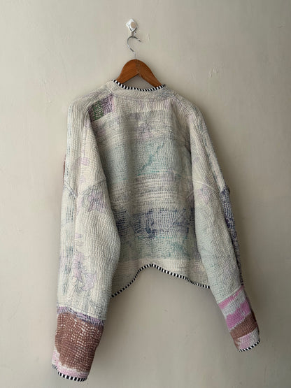 Leah Kantha Cropped Jacket