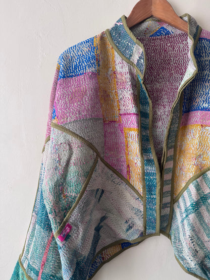 Leah Kantha Cropped Jacket