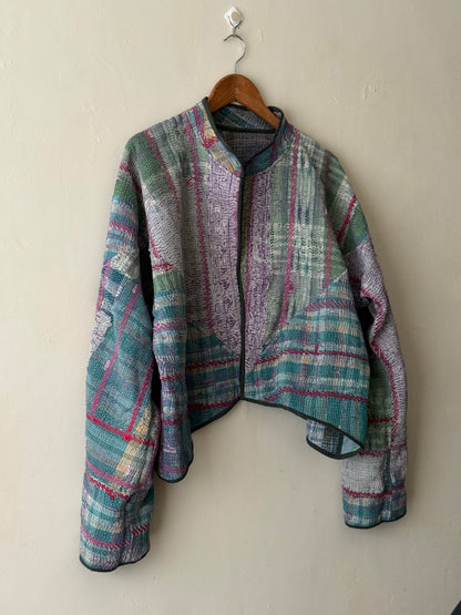 Leah Kantha Cropped Jacket