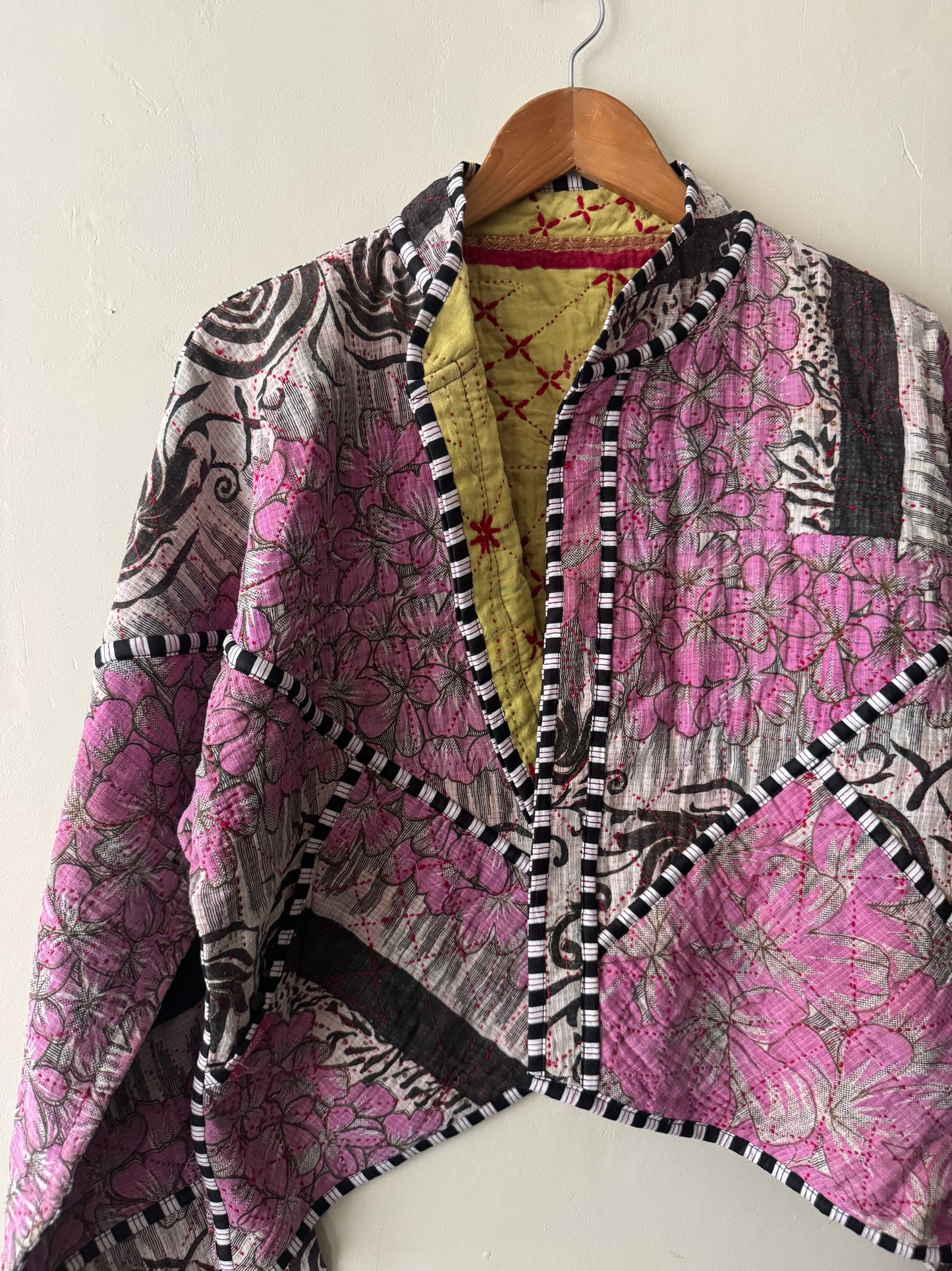 Leah Kantha Cropped Jacket