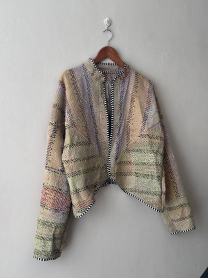 Leah Kantha Cropped Jacket