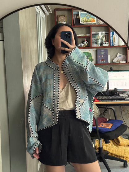 Leah Kantha Cropped Jacket