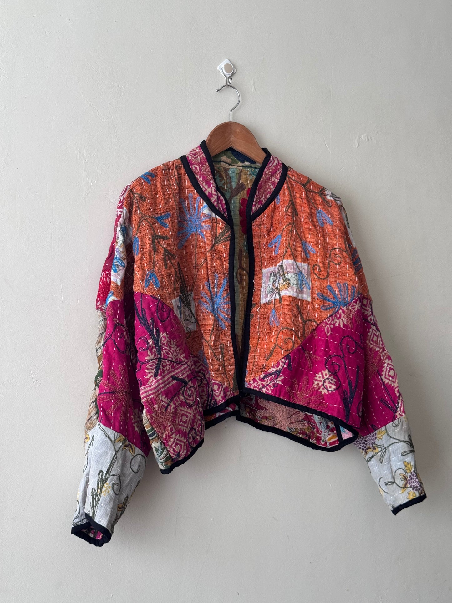Cleo Cropped Kantha Jacket