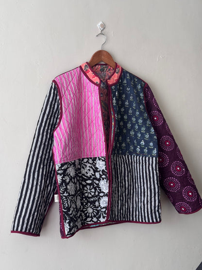 Patchwork Quilted Jacket