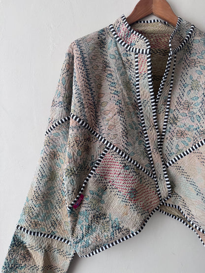 Leah Kantha Cropped Jacket